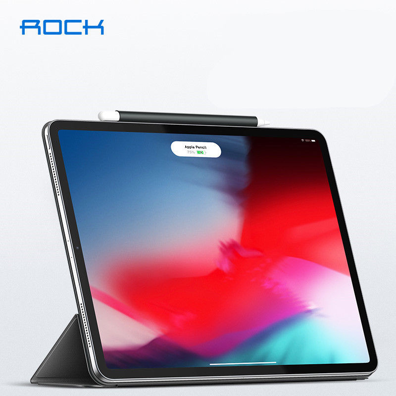 Bao Da iPad Pro 11 Inch 2018 Pu Leather Hiệu Rock Veena được làm bằng chất liệu silicon công nghiệp chống thấm nước, chống bụi cũng khá tốt.